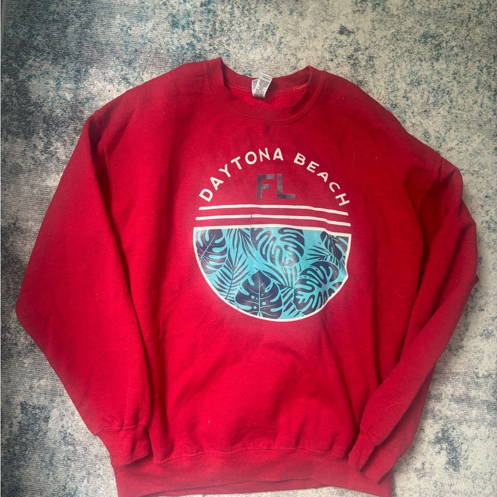 Daytona Beach Red Sweater